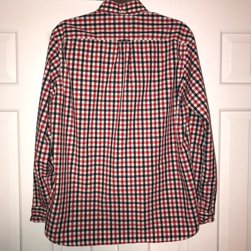 Men’s (M) H&M checkered button down - Picture 3 of 3
